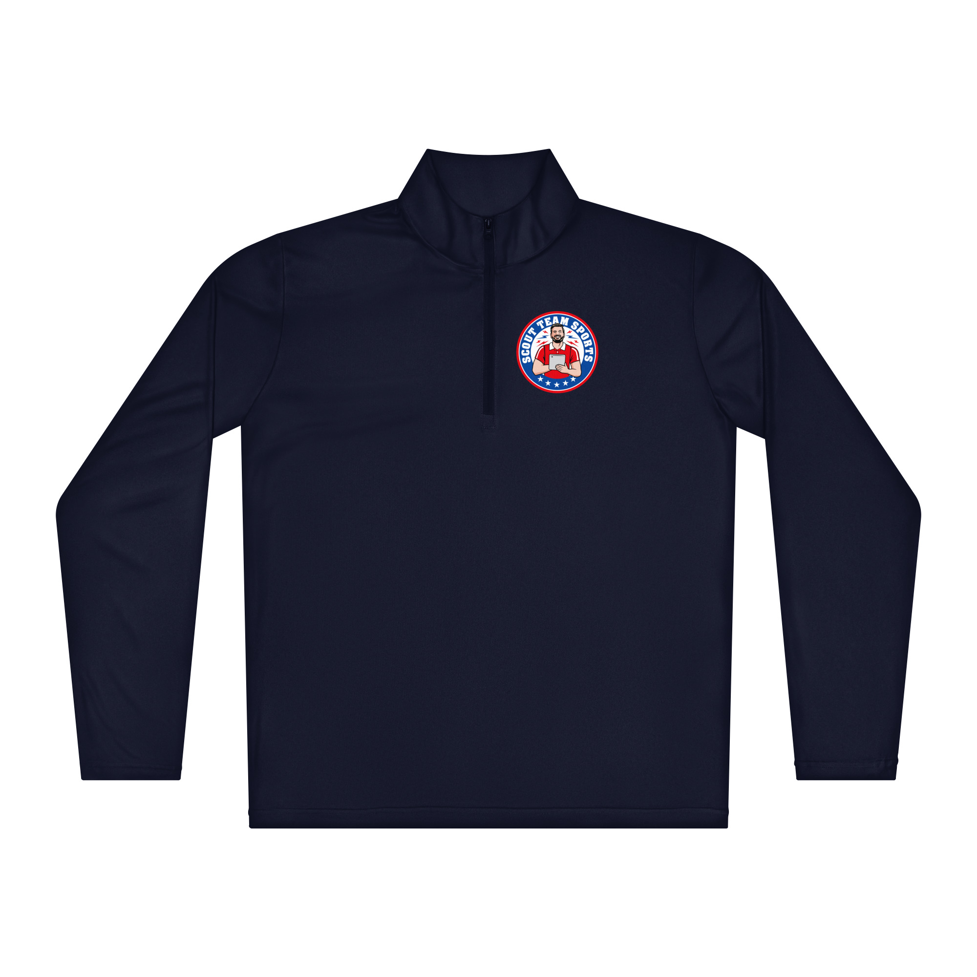 Lightweight quarter-zip pullover - Image 2